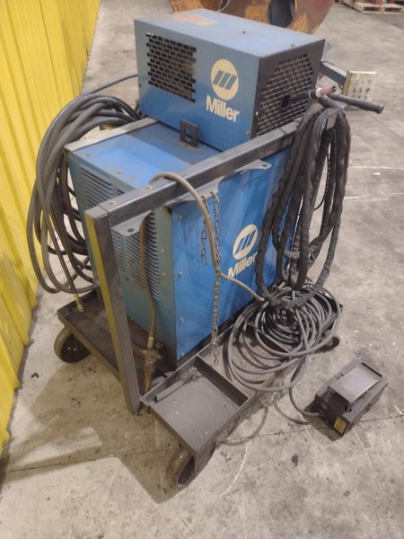 MILLER MODEL #SYNCROWAVE 250 AC/DC WELDER &amp; RADIATOR-1 CHILLER: YOBRO #24819