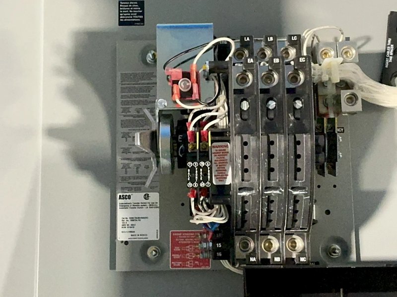 Asco  104 Amps  Powerbox Panel  - D03atsa30104ngxc