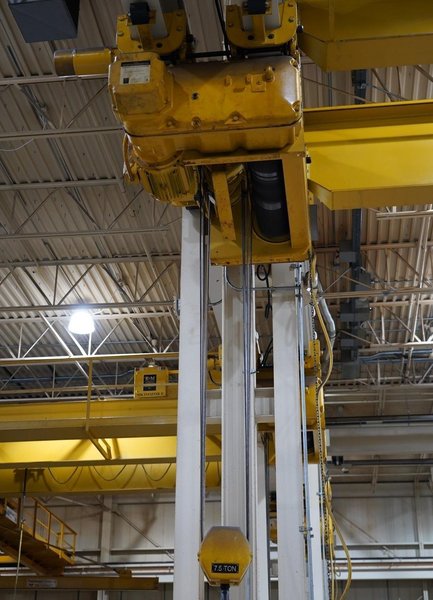 7.5 TON (15,000 LBS) R &amp; M SPACEMASTER HEAVY DUTY ELECTRIC CABLE HOIST: YOBRO #25423