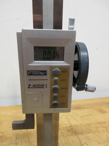 Fowler Z-Height E, 12" Digital Height Gage- Auction Item