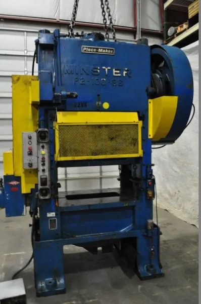 MINSTER 100 TON SSDC PRESS, STOCK# 13617J