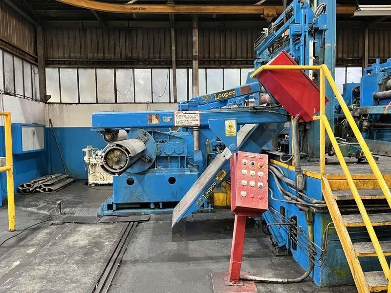 63" x 6.5" LOOPCO SLITTING LINE (14529)