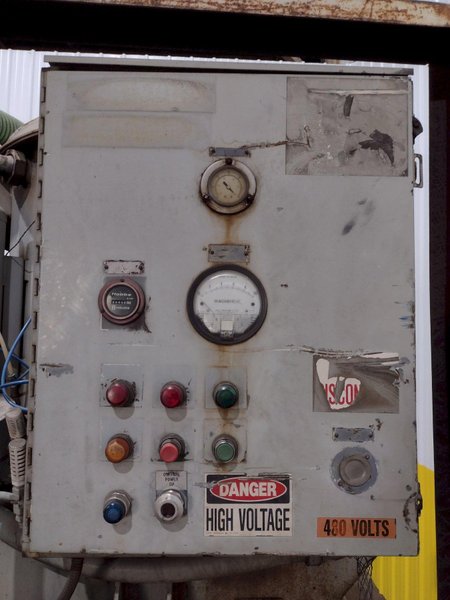 40 HP DEMARCO MAX VAC MODEL #XR40E8 INDUSTRIAL VACUUM &amp; HOPPER: STOCK #19483