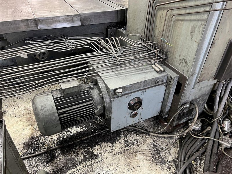 50 HP FRITZ WERNER  DOUBLE SIDED MODEL #FP7V2 HEAVY DUTY DUPLEX MILL/MILLING MACHINE. STOCK # 0309623