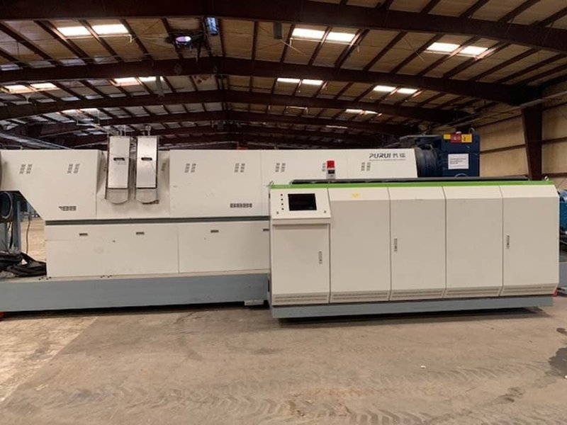 Purui SJ200/200 Extrusion Line – 2018 – Twin Single-Screw Plastic Recycling System