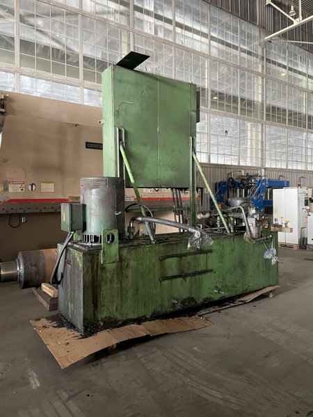 12' X 1.5" HAUSLER 4 ROLL MODEL NO. VRM12/3 HYDRAULIC PLATE BENDING ROLLS: STOCK #13390