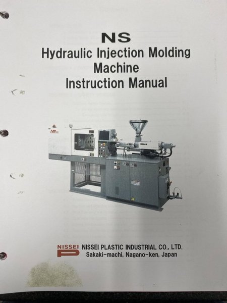 70 Ton 3.8 oz Shot Size Nissei NS60-9A Injection Molding Machine, 2006