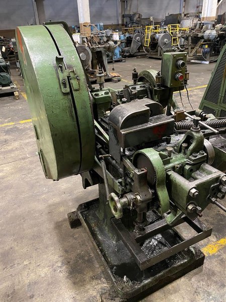 1/8" Waterbury Farrel Model #0 Two Die Four Blow Cold Header