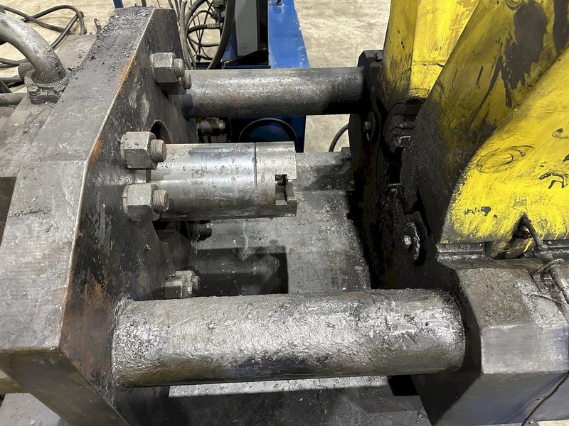 200 TON (2-3/8" TO 9-5/8") DIAMETER TRUE GRIT MODEL CT200 HYDRAULIC TUBE &amp; PIPE PUSH POINTER / END FORMER/ SWAGING PRESS: STOCK #22399