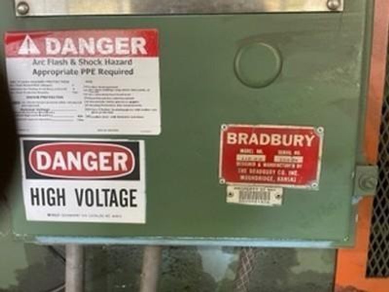 48" X 20,000# BRADBURY MULTO BLANKING LINE STOCK# 3545