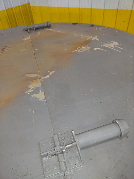 7.6 CU FT ALMCO MODEL #OR-9VLR ROTARY VIBRATORY FINISHER &amp; DEBURRER: YOBRO #25014