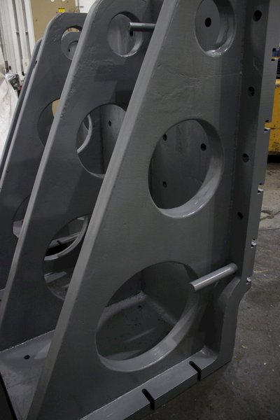 1 SET OF 4' X 6' G &amp; L T SLOOTED ANGLE PLATES: STOCK #74818