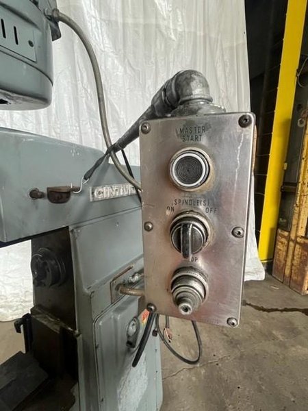 51" x 12" CINTIVERAL VERTICAL KNEE MILL MILLING MACHINE STOCK# 3752