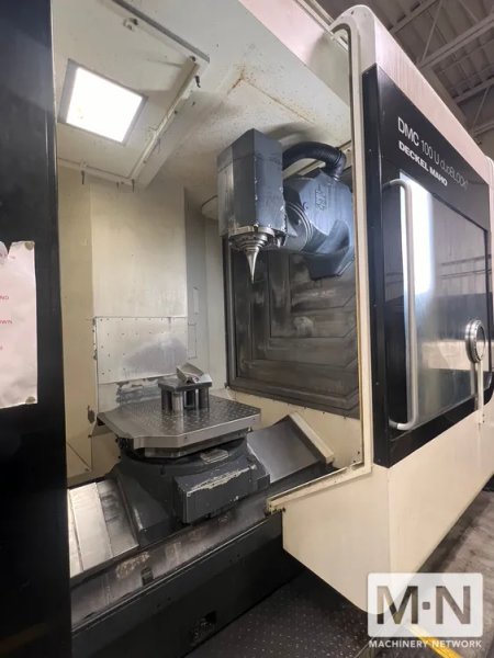 DMG Deckel Maho DMC 100 U Duoblock CNC 5-Axis Universal Machining Center, 2011