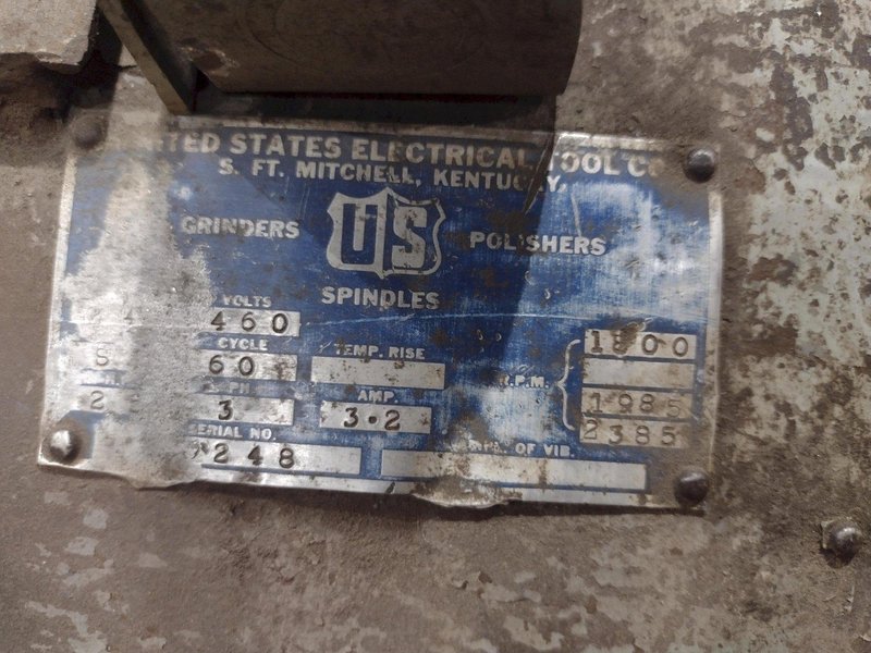 5 HP CM SWING ARM FOUNDRY GRINDER: STOCK #23034