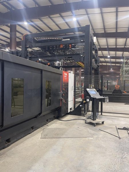 7000 Watt Mazak Optiplex 4220 NEO Fiber Laser, 2024 – Lucas 4220 Ez Compact 8-Shelf Stocker and Scheduler Automation System, Liberty High Performance Air System, Gold Series X-Flo Industrial Dust Collector