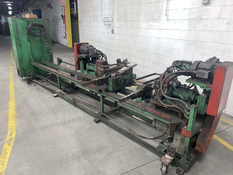 2" X 10' LEMONT MODEL 54557M DOUBLE END TUBE DE-DIMPLER: STOCK #11894