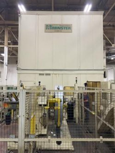 600 TON MINSTER E2-600 HEVISTAMPER STAMPING PRESS