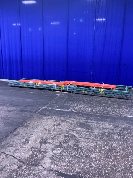 44” X 241”  Pallet Racking - Teardrop
