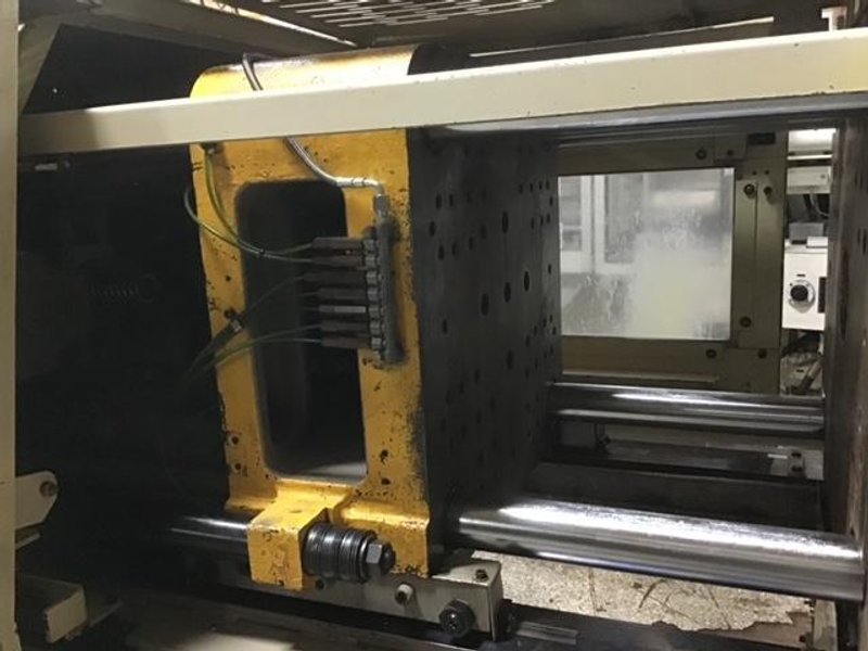 2003 TOSHIBA EC85NV21-2 INJECTION MOLDING MACHINE: STOCK #21221