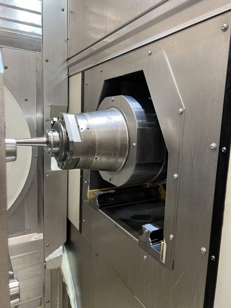 Grob G550 5-Axis HMC, 2017 – Renishaw Probe, Mist Collector