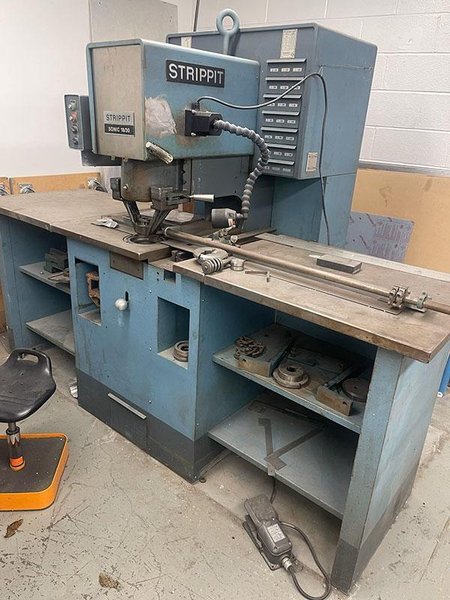 30 Ton STRIPPIT Single Station Punch, Model: Sonic 18/30