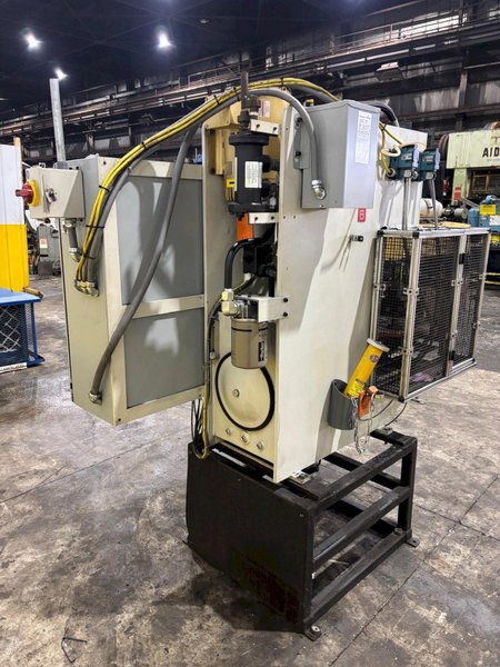 8 TON MULTIPRESS MODEL #M5P-8 HYDRAULIC C-FRAME PRESS 12" STROKE: YOBRO #24274