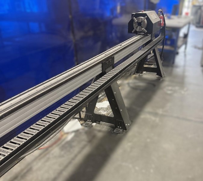 Bend-Tech Dragon A400 Cutting System 24' (BTD - A400-24) Year 2024 w/ Angle/Channel Upgrade, Coolant Support System, 6x6 Custom Square Gate, Hypertherm SYNC 85 Mechanized w/ 25' wand