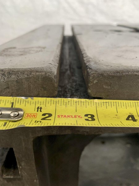 18" W X 18" D X 18" H CARLTON T-SLOTTED DRILL BOX TABLE. STOCK #0680224