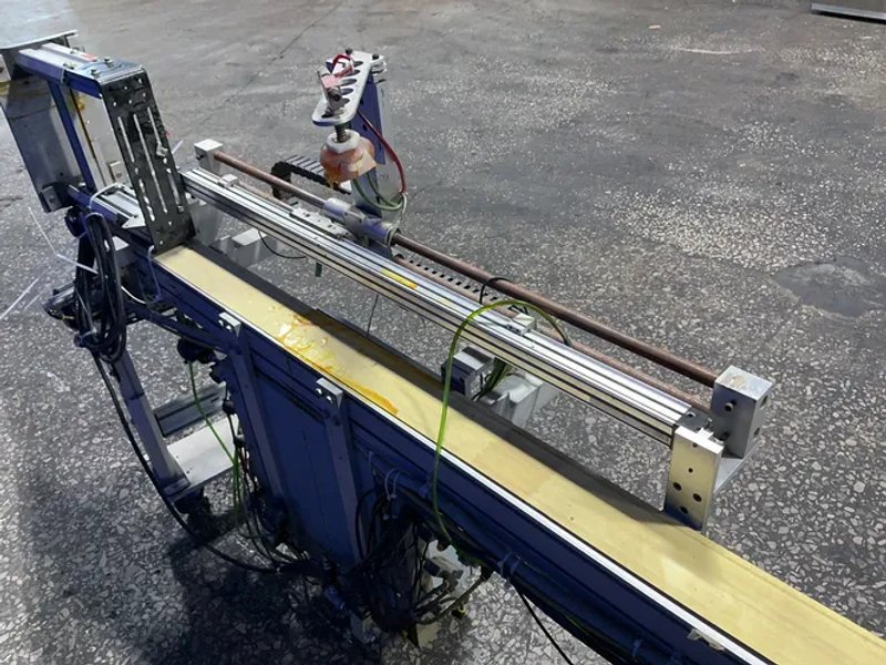 Dorner 4”x250”, 3/8 Hp 3200 Series Flat Belt Conveyor With Lubricators Assembly - 320m042100d1301