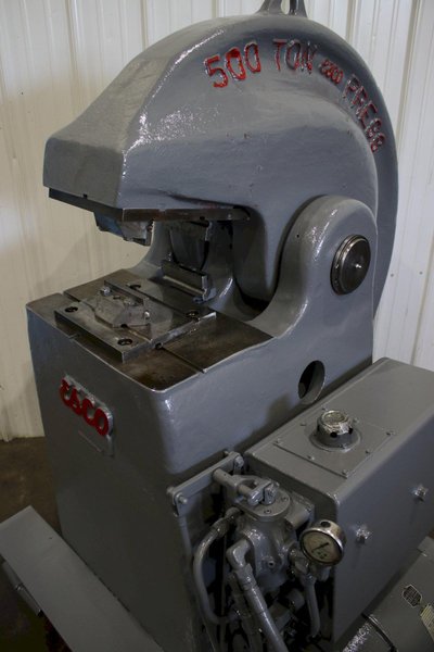500 TON ESCO SWAGING PRESS: STOCK #76669