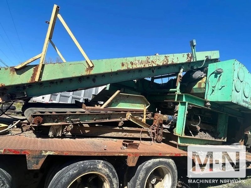 300 HP COLUMBUS MCKINNON TIRE SHREDDER MFG 1992