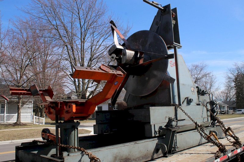6000 LBS  x 18" SESCO MOTORIZED COIL REEL &amp; CAR : STOCK #76387