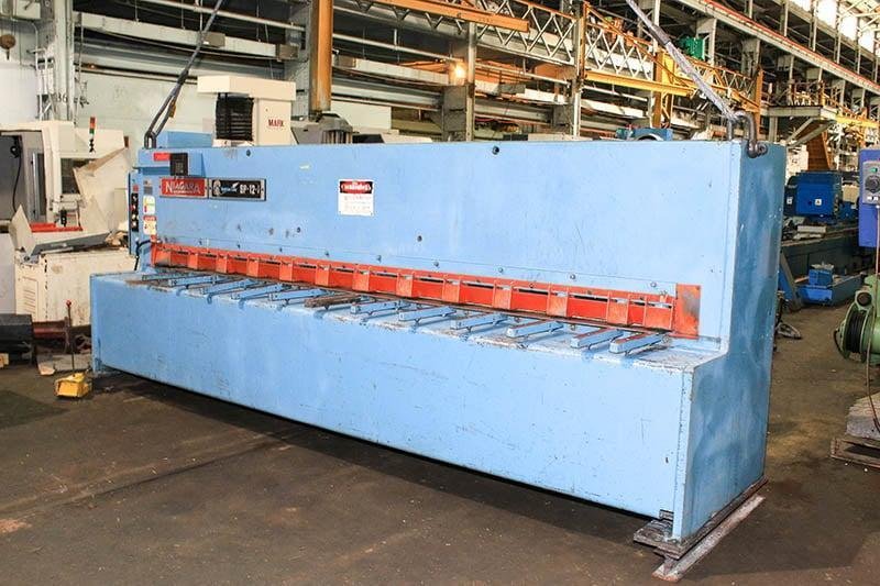 1990 Niagara SP-12-1/4 Hydraulic power Squaring Shear (#5789)