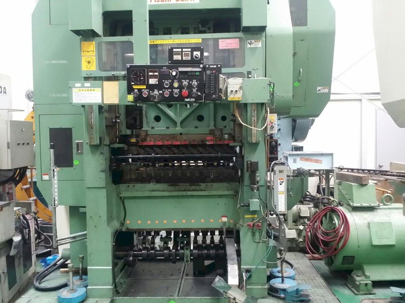 45 TON ASAHI-SEIKI 12 STATION TRANSFER PRESS. STOCK # 0877624