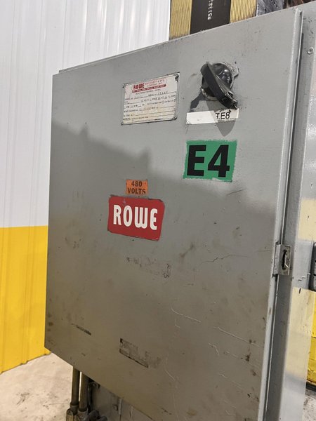 12,000 LBS X 40” ROWE MODEL #12040-DSL  MOTORIZED COIL REEL &amp; CAR: STOCK #21622