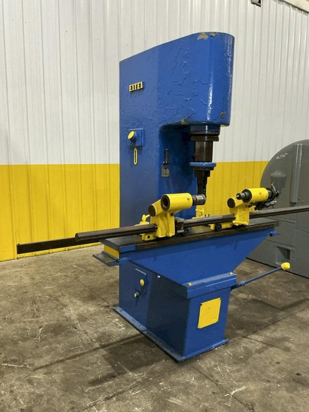 25 TON EITEL MODEL RP25 HYDRAULIC PRECISION STRAIGHTENING PRESS: YOBRO #25667