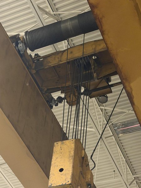 40 TON X 97' P&amp;H CLASS D DOUBLE GIRDER OVERHEAD BRIDGE CRANE: YOBRO #26427