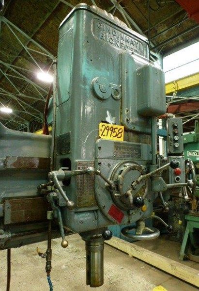 4' x 11" CINTI-BICKFORD, 14-1500 RPM, 5 M.T., Extra Height, 7-1/2 HP, Nice