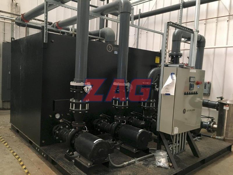 Sterling Used T2700D Tank, 25 HP Process Pump, 25 HP Standby Pump, 460V, Yr. 2016