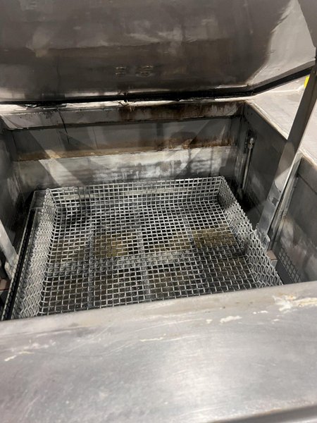 24" X 25" LEWIS MODEL #WR-2524 ULTRASONIC WASH &amp; RINSE WASHER STATION: STOCK #20844