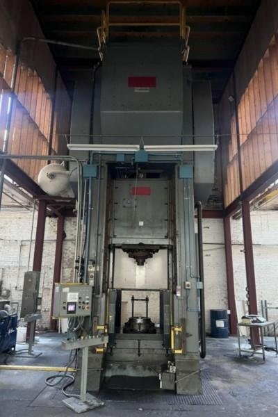 400 TON BLISS/MINSTER SL1-400-48 X 42 STRAIGHT SIDE LINK DRIVE PRESS