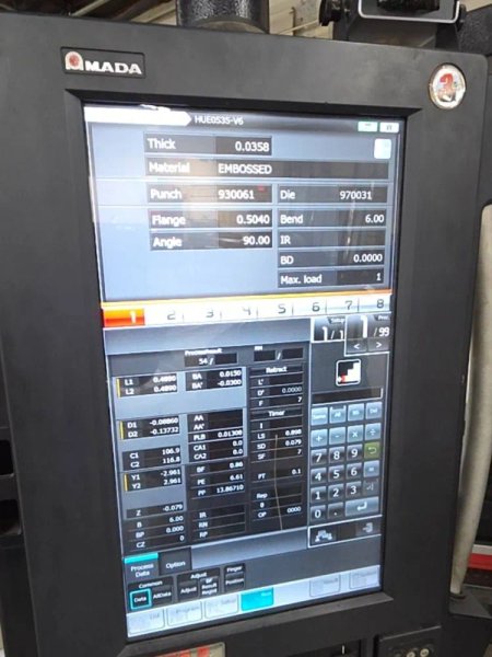 Amada 243 Ton Hrb 2204 Press Brake - Hrb2204