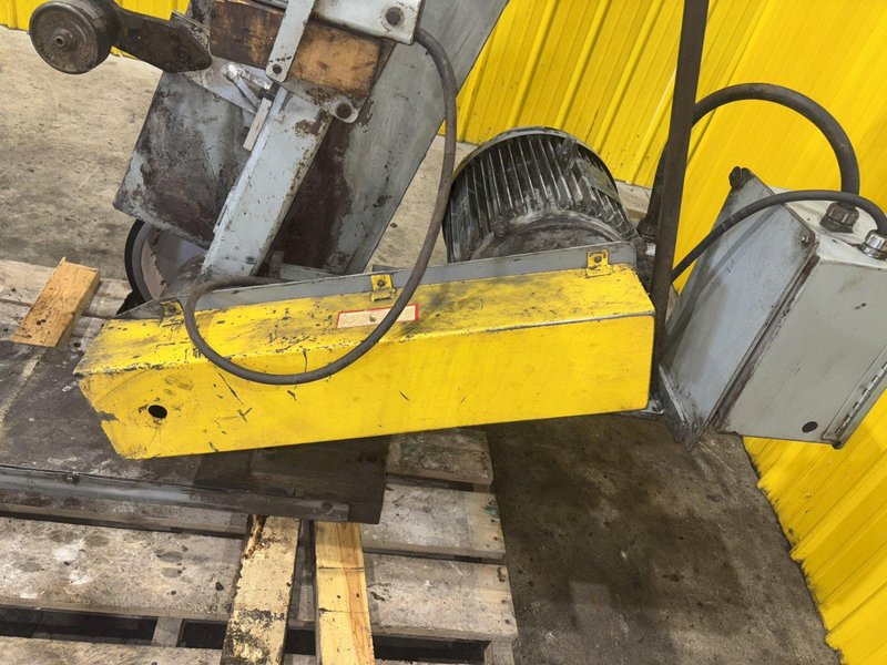 4" WIDE X 15 HP G&amp;P MODEL #4168 BELT GRINDER ATTACHMENT: YOBRO #24161