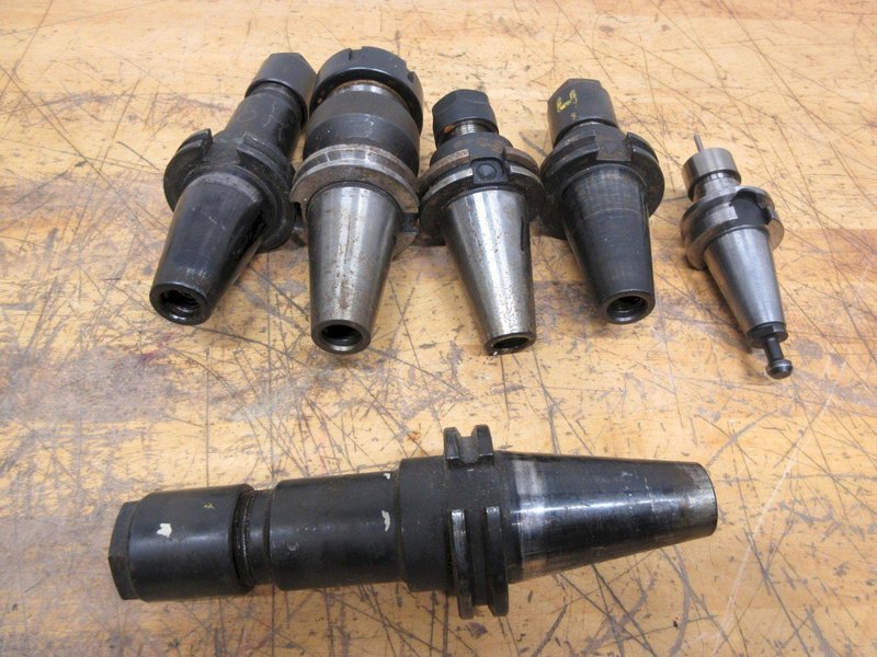 CAT-40 Collet Chucks(5 pcs) for DA &amp; ER Collets- Auction Item