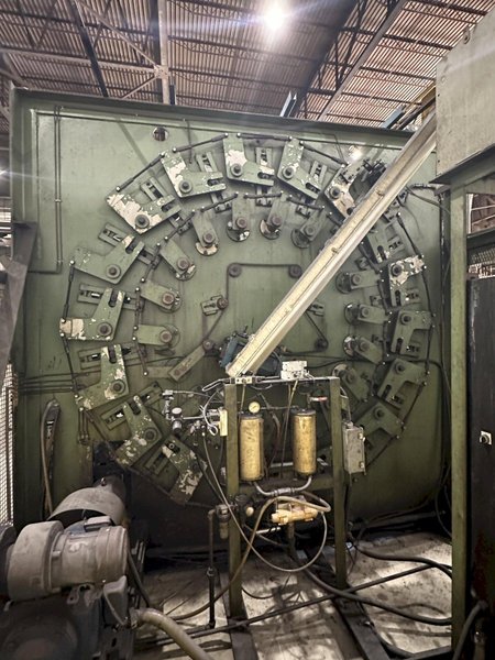 10" X  .120" KENT FLOOP VERTICAL COIL STRIP ACCUMULATOR, RIGHT TO LEFT: STOCK #21152
