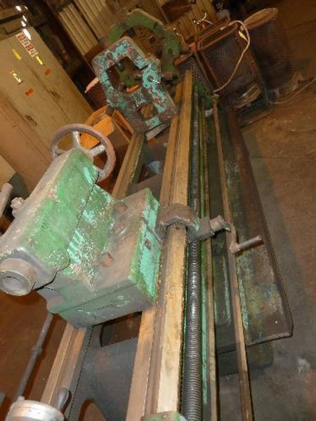 28" X 124" TOS GAP BED ENGINE LATHE: STOCK #59822