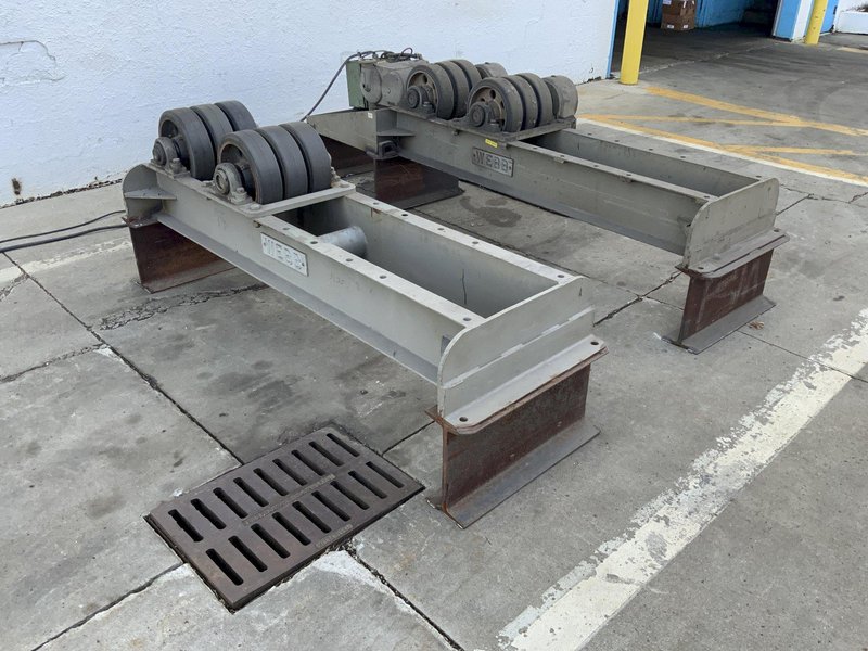16,000 LB WEBB MODEL #T-24 TANK TURNING ROLL SET: STOCK #80976