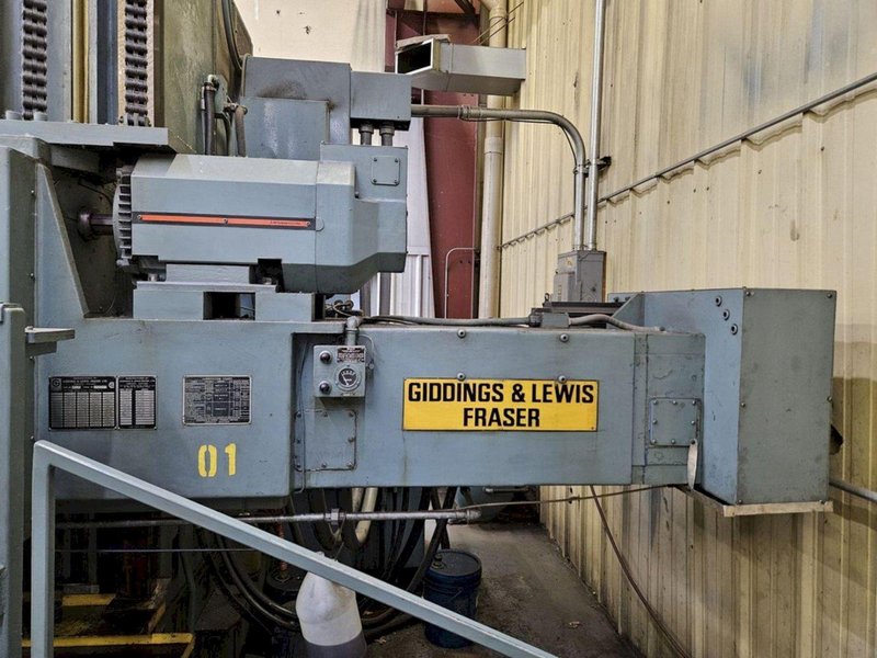 6" GIDDINGS &amp; LEWIS CNC HORIZONTAL BORING MILL. STOCK #0239525