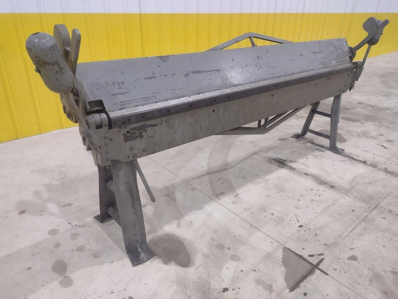 8' X 18 GAUGE CHICAGO DREIS &amp; KRUMP MODEL #818 MANUAL  HAND APRON BRAKE: STOCK #20395